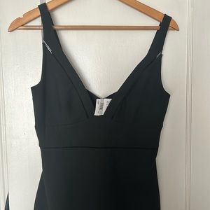 Elizabeth and James designer black chic dress